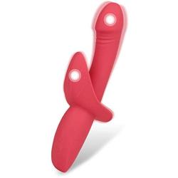 Rabbit Vibrator, Clitoris Vagina Vibrator with 16 Strong Vibrations, Waterproof Dildo Vibrator for Nipple Prostate G-spot Stimulation Vibrator, Adult Sex Toys for Women and Couples Rechargeable