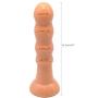 InvincibleFun Scene Prop 8.85 Inch Huge King Coock Dual Density Real Experience with Big Ball Flesh Vibrant Enrich