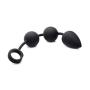 Tom Of Finland Weighted Anal Ball Beads, Black, 1 Count