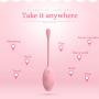 Rufang trading co. LTD Suc-King Vibe with 7 Intensities Modes Waterproof Rechargeable Quiet Suction Stimulator Women Funny Toy Sports Recovery & Muscle Aches - Pink