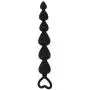 10 Beads Blockage with Pull Ring Easy to Thrust and Twist Silicone Flexible Blockage Interesting Games,Black (NO.1) 10 Beads Blockage with Pull Ring Easy to Thrust and Twist Silicone Flexible Blockage Interesting Games,Black (NO.1)