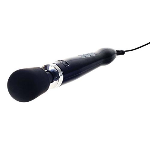 Doxy Die Cast - Aluminum and Titanium Metal Doxy Massager in New Colors (Black)