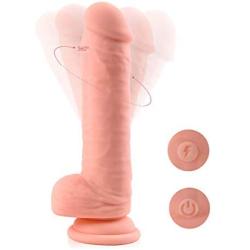 ZEMALIA 360 Degree Rotatable Dildos Realistic Penis Vibrators Multi-Speed G-Spot Wand Massager Clitoral Stimulator Sex Adult Toys for Women Sexual Wellness