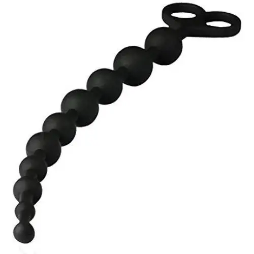 Sexbaby Anal Chain with 10 Balls, Anal Plug with Anal Beads for Men and Women Sexbaby Anal Chain with 10 Balls, Anal Plug with Anal Beads for Men and Women