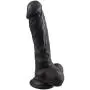 8 Inch Black Silicone Realistic Toys Waterproof Tools for Women Female 8 Inch Black Silicone Realistic Toys Waterproof Tools for Women Female