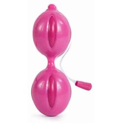 Topco Climax V-Ball, Pink Vagina Balls