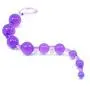 Cloud 9 Novelties Classic Anal Beads Flexible Body Safe with Reinforced Handle, Purple, 0.10 Pound Cloud 9 Novelties Classic Anal Beads Flexible Body Safe with Reinforced Handle, Purple, 0.10 Pound