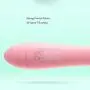 10 Speeds Mode Silent Soft Waterproof USB Recharging Magnetic Charging Port Cordless Pleasure Wireless Wind Rechargeable Wand Let You Relax Body Thrusting -Pink