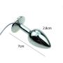 Male Pê-ňís Plug Urêthràl Sound ChástḮty Catheter Ëlectrical Stimulation RḮngs êlêctro Shock for Men Tasens Time