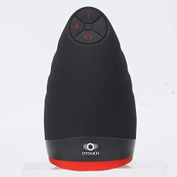 O-TOUCH Wireless Electronic Vibration Heating Mens Massage Toy Natural Food Silicone Material Relax Body and Muscle