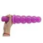 Lfcmf 11.02 Inch Extra Long Big Handsfree Personal Relax Massager PVC Toys with Handsfree Suction Cup Box Package (Color : Purple)