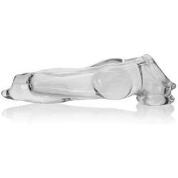Oxballs Fido Cocksheath With Adjustable Fit - Clear