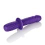 CalExotics Grip Thruster Probe – Waterproof G Spot Dildo for Women – Adult Silicone Dong Sex Toy for Couples - Purple