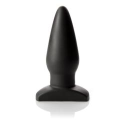 Tantus Ringo - Ultra-Premium Silicone Anal Butt Plug - Black