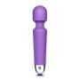 PhiloToys Woman Handheld Electric Body Wand Massager-8 Powerful Vibration Speeds & 20 Pattern-Personal Therapeutic Wandheld, for Back, Neck, Muscle Aches and Body Relaxing- USB Rechargeable