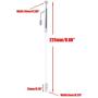 Eastern Delights Double Function Urethral Sounds Probe Urethral Sounding Rod Penis Plug Not for Beginner