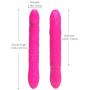 RITER 9 Vibrantion Modes Rotating Vibrantor G Spotter Stimulator Rechargeable Massager Dual Motors Adullt Six Toys for Women Purple