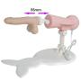 Tight Design Electric Powerful Thrust Retractable Machine Multi-Angle Adjustable Hand Free Suction Cup Adult Toy, Automatic Massage Tool Silicone Toy