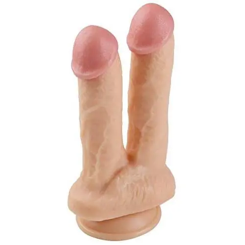 Qbyoop 8.27 Inch Double Sided Big Toy Real Feel Soft Flexible Double Head Massage Relax Massager Wand Qbyoop 8.27 Inch Double Sided Big Toy Real Feel Soft Flexible Double Head Massage Relax Massager Wand
