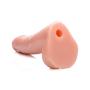 Lovebotz 8" Cock Lock Dildo with Balls