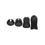 Doc Johnson OptiMALE - SecondSkyn Silicone Warming Stroker - 10 Vibration Functions - Rechargeable, Black/Slate Doc Johnson OptiMALE - SecondSkyn Silicone Warming Stroker - 10 Vibration Functions - Rechargeable, Black/Slate