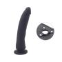 Scarlet Kitten Strap On Harness with 7.9 Inch Plus Size Silicone Dildo for Sex Use on Women Lesbian, Large