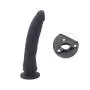 Scarlet Kitten Strap On Harness with 7.9 Inch Plus Size Silicone Dildo for Sex Use on Women Lesbian, Large
