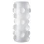 Doc Johnson OptiMALE - ULTRASKYN - Reversible Stroker with Storage Case - Rollerball - Frost