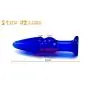 NVXYP Blue Anále Glass Anále-Plugs Toys for Women and Men NVXYP Blue Anále Glass Anále-Plugs Toys for Women and Men