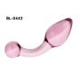 NewMaxer 6 Types Exquisite Pink Crystal Glass Anal Plug Set Glass G-spot Pleasure Anal Dilator Butt Plugs Stimulator