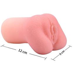 Movitip TPE Sex Doll Pocket Pussy Male Masturbator Love Doll Torso for Men, Portable Real Love Doll Torso Blowjob Stroker Oral Sex Toy Butt Ass Adult Sex Toys for Male Intense Stimulation (Pink)