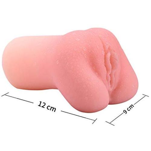 Movitip TPE Sex Doll Pocket Pussy Male Masturbator Love Doll Torso for Men, Portable Real Love Doll Torso Blowjob Stroker Oral Sex Toy Butt Ass Adult Sex Toys for Male Intense Stimulation (Pink)