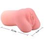 Movitip TPE Sex Doll Pocket Pussy Male Masturbator Love Doll Torso for Men, Portable Real Love Doll Torso Blowjob Stroker Oral Sex Toy Butt Ass Adult Sex Toys for Male Intense Stimulation (Pink)