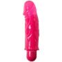 Sc Novelties 6.75 Inch Waterproof Vibrating Jelly Dildo, Pink