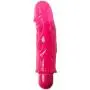Sc Novelties 6.75 Inch Waterproof Vibrating Jelly Dildo, Pink Sc Novelties 6.75 Inch Waterproof Vibrating Jelly Dildo, Pink