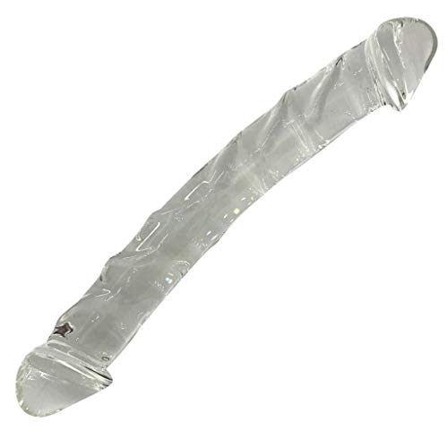 Yikiop Massagers, Double Head Glass Massage Wand for Back and All Over Body Deep Tissue Muscle Therapy