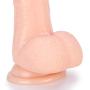 Beauty Molly Superior 8 Inch Flesh Color Realistic Dildo with Suction Cup Anal Adult Sex Toys, 11.8 Ounce