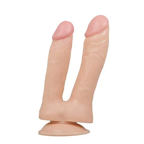 Wjvnbah Sex Toys Realistic Dildo Double-Headed Penis Elastic Double-Sided Silicone Penis Double Hole Stimulation Anal Dildo Female Masturbation Massager Wjvnbah Sex Toys Realistic Dildo Double-Headed Penis Elastic Double-Sided Silicone Penis Double Hole Stimulation Anal Dildo Female Masturbation Massager