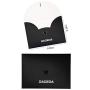 DAGEDA Black 36 Pairs 4 PC Eyebrow Transfers Stickers, Long Lasting Natural Waterproof Bionic Eyebrow Water Transfer Tattoo Eyebrow Sticker For Woman Man Makeup Tool（Black 04）