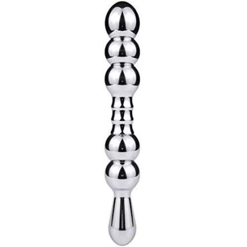 Koungyun Stainless Steel Amal Plug Vibe Waterproof Health Six-Toys for Men Women