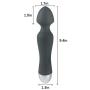 LESIGE Personal Wand Massager, G Spot Vibrator Waterproof Dildo Clitoral Anal Stimulator with Strong Vibrating & Heating Function, USB Rechargeable Cordless Neck Massager Stick Sex Toy for Women Men