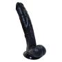 Feeke Realistic Soft 11.4-inch Dîldɔ Huge Massager with Powerful Suction Cup DEPUR (Color : Black)