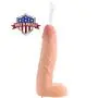 Loadz Realistic Dual Density Squirting Dildo, 10 Inch Loadz Realistic Dual Density Squirting Dildo, 10 Inch