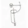 GKWJD-Chástí-ty Belt Cock Lock Male T-Shirt Wearable Metal Chasteness Device Removable Stainless Steel Hypoallergenic for Men Beginners Panties C179 (Size : 50mm)
