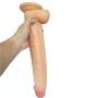 QJFYJ-001 12 Inch Super Long Relax Massaging Wand Female Personal Massager Suction Cup