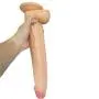 QJFYJ-001 12 Inch Super Long Relax Massaging Wand Female Personal Massager Suction Cup