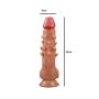 Personal Body Relaxation Massager Soft and Flexible Wand Massager Convex Particles Realistic Big Monster Expansion Massage Tool Easy to Clean