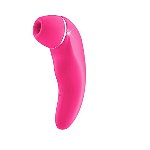 Suck and Vibrate 2 in 1 G-Spot Massager Multiple Function Waterproof Rechargeable Silicone Clitoris Vagina Stimulator Sex Toys for Women (Purple Pink 40 Modes)