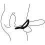 LEVETT Flexible Silicone Cock Rings, Penis Enlarger Stronger and Harder Erection to Prolonging Climax Sex Toys for Men (Flexible size)