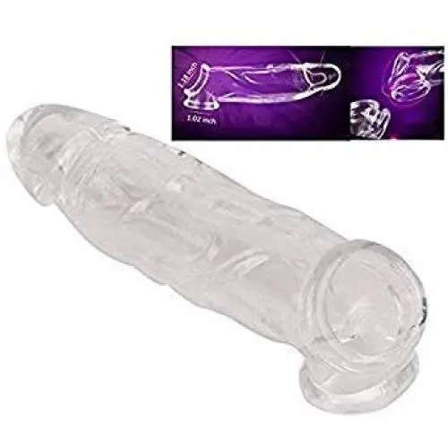 New Soft Silicone Vibro Penis Rings Set for Men-Reusable Sleeve for Men Realistico Extender Enlargement-7301 New Soft Silicone Vibro Penis Rings Set for Men-Reusable Sleeve for Men Realistico Extender Enlargement-7301